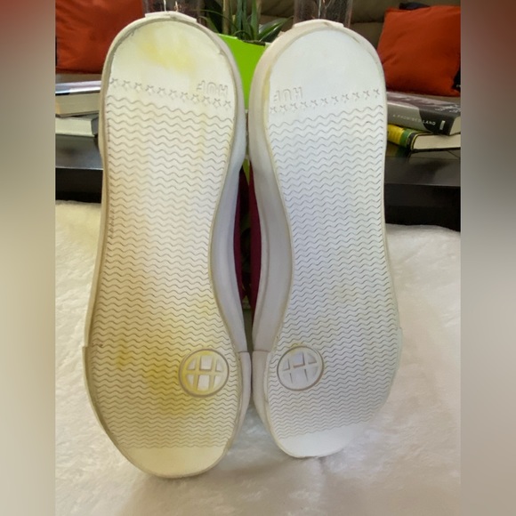 Huf classic hightop skate shoe (red) size 13 - Picture 4 of 4